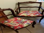 Recovering dining chairs